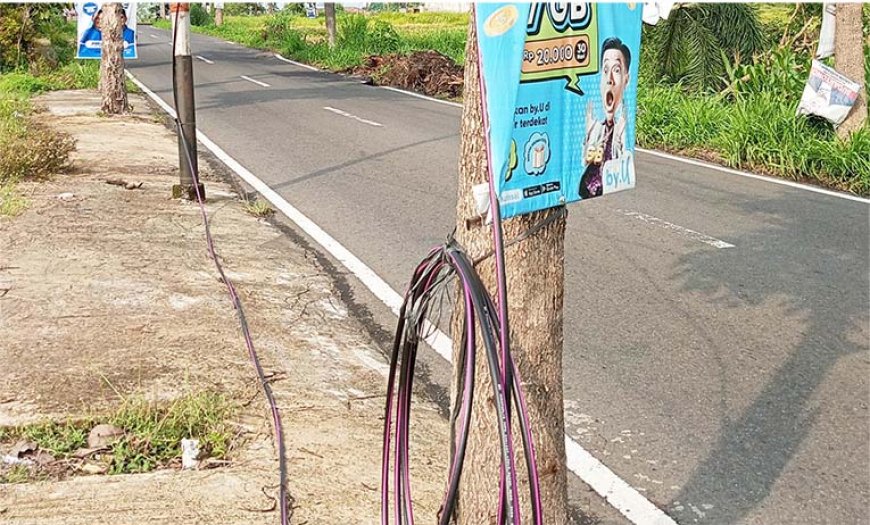 Lagi, Warga Keluhkan Pemasangan Jaringan Wifi yang Semrawut 