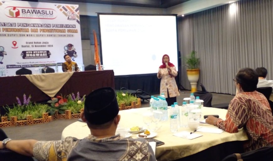 Bawaslu Bantul Ingatkan Potensi Kerawanan Pilkada, Ini Tahapan Kritisnya 