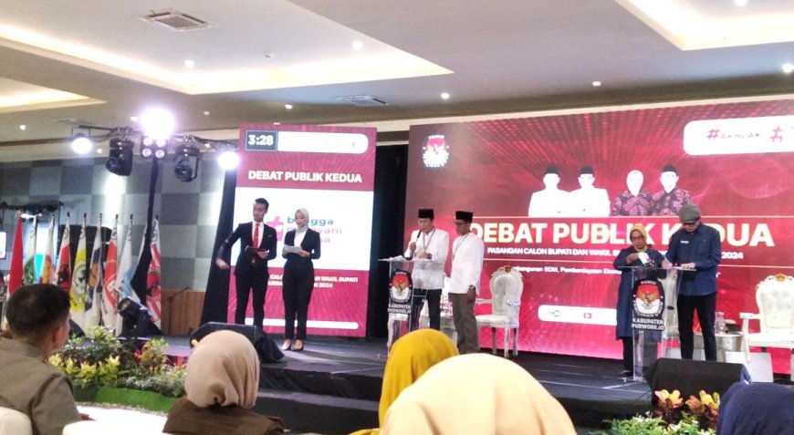 KPU Purworejo Gelar Debat Kedua Bertema Pembangunan SDM