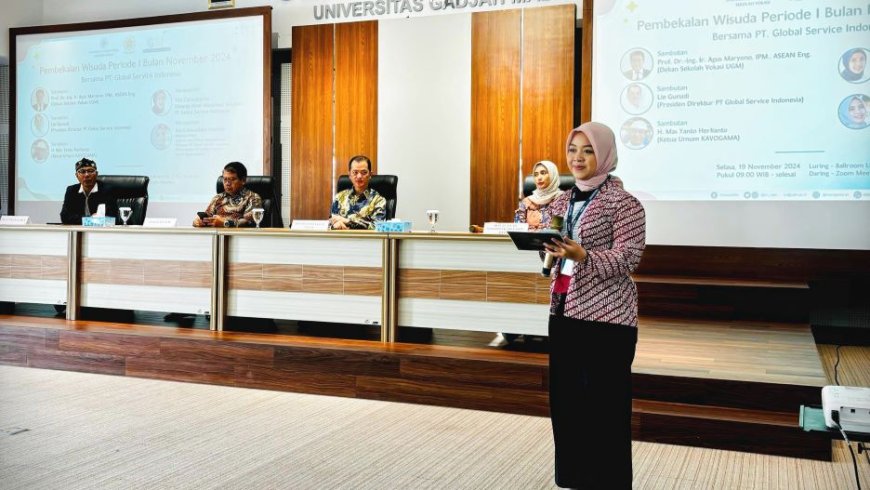 Sekolah Vokasi UGM Membekali Wisudawan Menghadapi Dunia Kerja