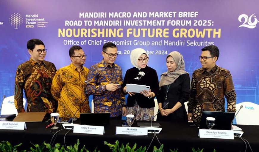 Ada Tekanan Global, Ekonom Bank Mandiri Tetap Pede Dengan Pertumbuhan Ekonomi di Kisaran 5 Persen
