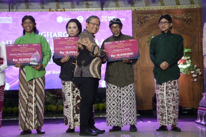 Pemkab Sleman Beri Anugerah Kebudayaan untuk Seniman dan Budayawan
