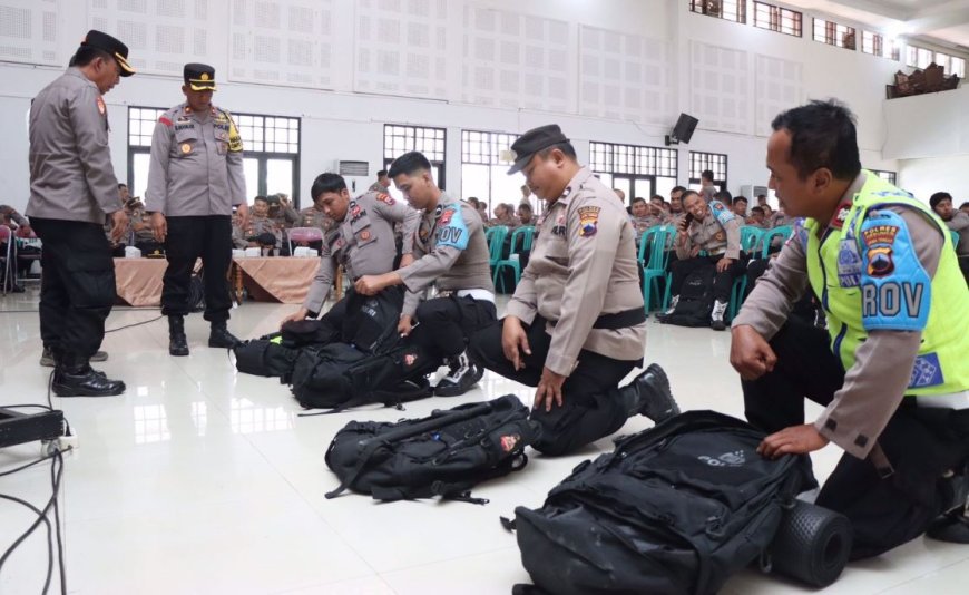 Pengamanan 2.187 TPS Pilkada di Kebumen Melibatkan 455 Anggota Polres
