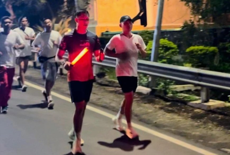 Cabup Gunungkidul Sunaryanta Lari Tengah Malam Sejauh 42 Kilometer