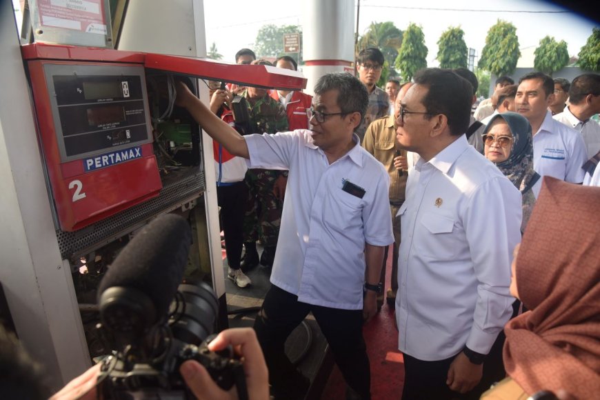 Menteri Perdagangan Cek SPBU Jalan Kaliurang yang Diduga Curang