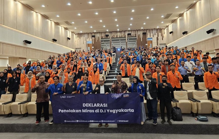 Ormas dan Mahasiswa di Bantul Deklarasi Tolak Miras