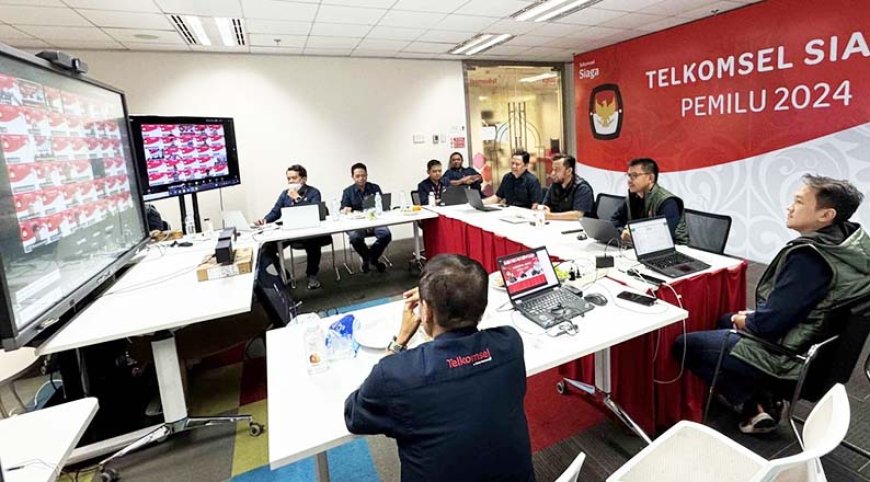 Kesuksesan Pilkada Serentak, Telkomsel Pastikan Jaringan dan Layanan Broadband Andal