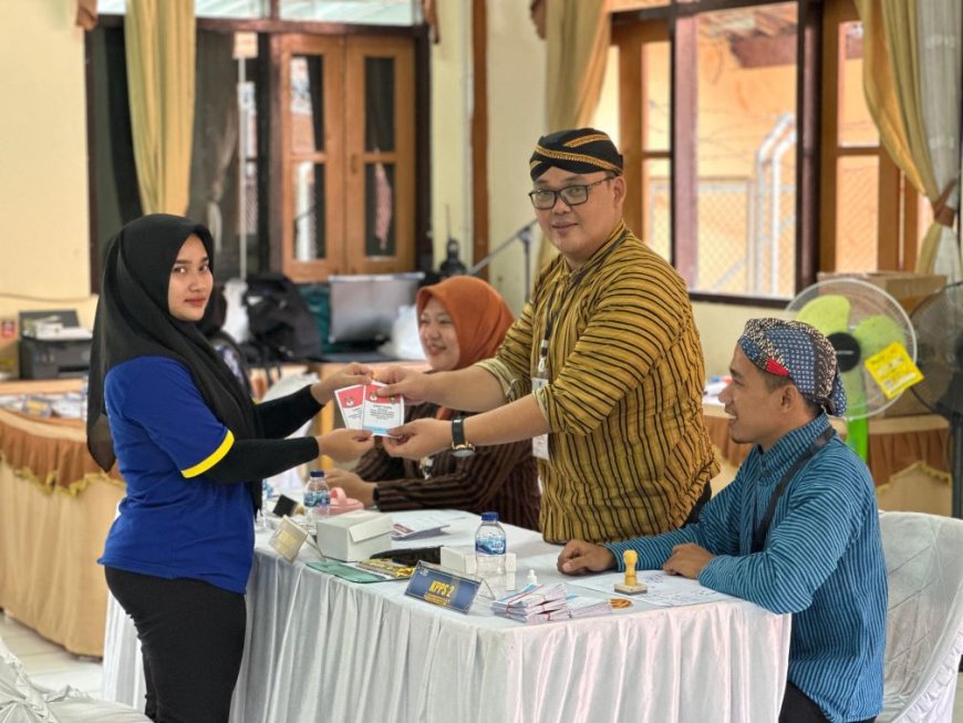 Warga Binaan Rutan Purworejo Antusias Mengikuti Pilkada