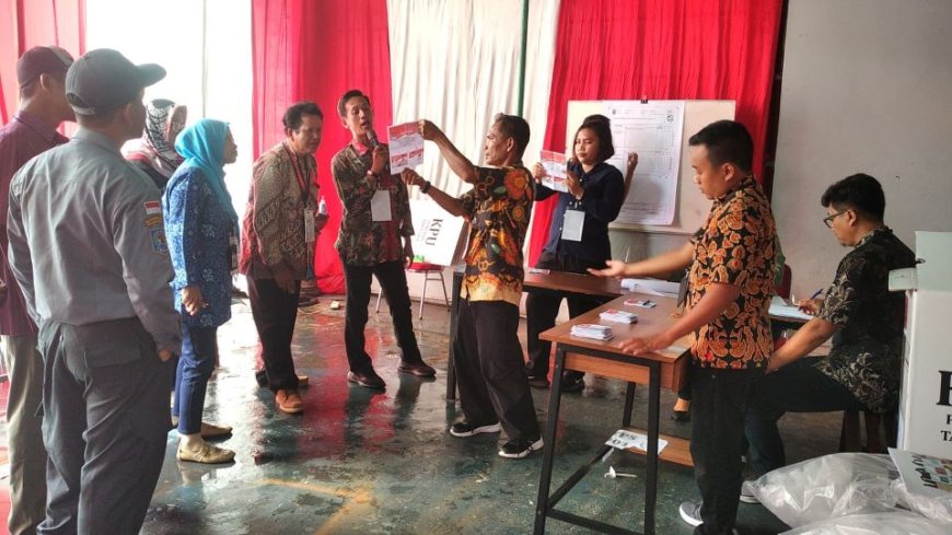 Suara Paslon Lilis-Zaeni di TPS Khusus Unggul