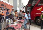 Satlantas Polres Purworejo Cek Terminal dan Kru Bus