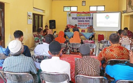 Musdessus Dukuh Kecamatan Delanggu Sepakati BLT DD 2025 Untuk 28 KPM 
