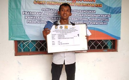 Tepati Janji, Awal Desember Warga Menerima Pembayaran UGR Proyek Pengendali Banjir YIA