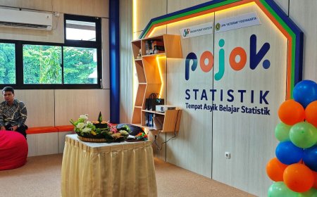 UPN Veteran Yogyakarta Meresmikan Pojok Statistik