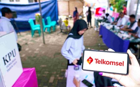 Pilkada Serentak 2024, Trafik Broadband Telkomsel Melonjak 11.36 Persen