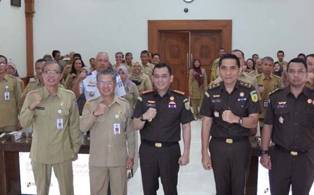 Pemkab Sleman Gelar Sosialisasi Anti Korupsi bagi Kepala OPD dan APIP