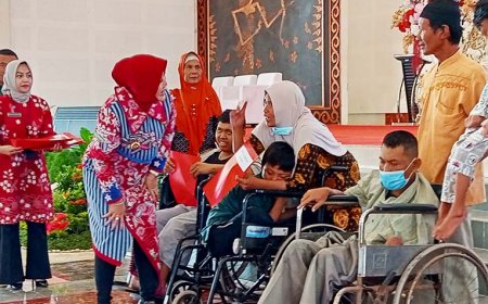 Peringatan HDI, Sri Mulyani Menyebut Banyak Difabel yang Sukses Bahkan Mendunia 