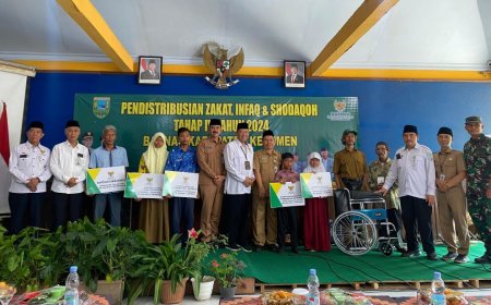 Baznas Kebumen Salurkan ZIS Total Rp 2,038 Miliar