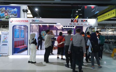 KPK dan KAI Group Sosialisasi Antikorupsi di Stasiun Yogyakarta