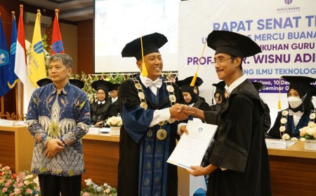 Wisnu Adi Yulianto Dikukuhkan Jadi Guru Besar ke-4 UMBY