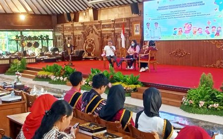 Peringati HAU, Sri Mulyani: Kolaborasi Memastikan Pemenuhan Hak Anak 