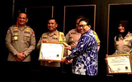 Polres Kulonprogo Meraih Penghargaan dari Ombudsman RI
