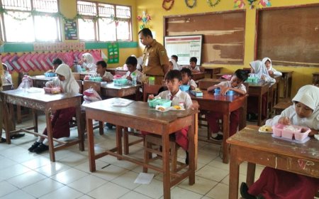 Peserta Uji Coba Makan Bergizi Gratis Naik Berat Badannya