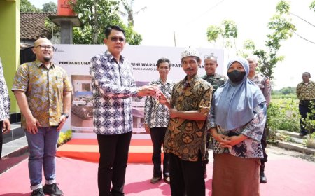 Rumah Layak Huni Bantuan PT TWC Diresmikan