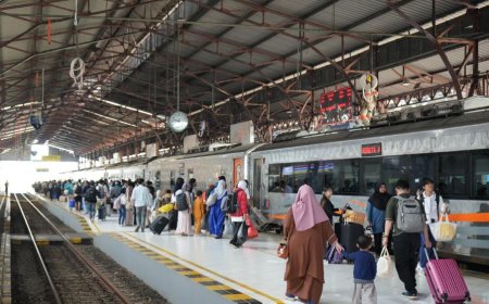 Di Daop 5 Purwokerto Penumpang Datang Lebih Banyak