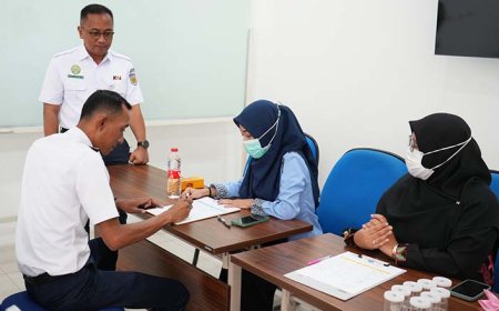 Petugas Berdinas PT KAI Daop 5 Purwokerto Harus Bebas Narkoba