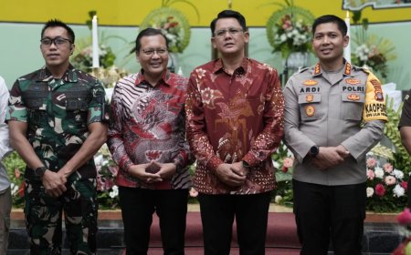 Wakil Bupati dan Forkopimda Sleman Memantau Sejumlah Gereja