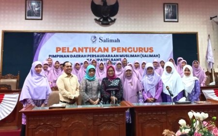 Pengurus PD Salimah Kabupaten Bantul Dilantik di Gedung DPRD