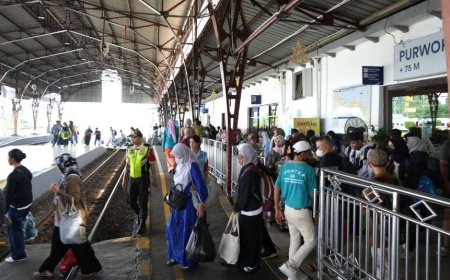Tersedia 55 Ribu Tiket KA dari 18 Stasiun Daop 5 Purwokerto