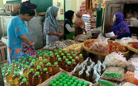 Harga Minyakita di Pasar Tradisional Klaten Masih Normal