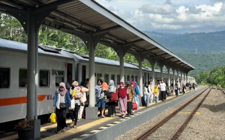 Angkutan Nataru Hari ke-10, KAI Daop 5 Purwokerto Memberangkatkan 138 Ribu Penumpang