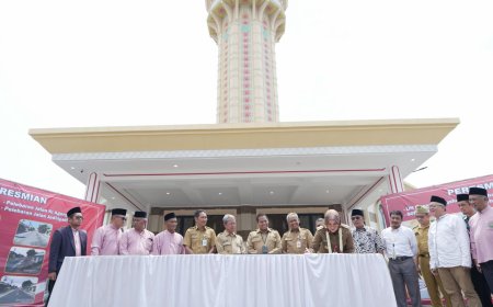Masjid Al Aqsha Klaten Kini Dilengkapi Menara Pandang