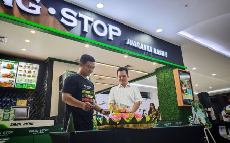 Fast Food Premium Wingstop Buka Gerai di Jogja City Mall