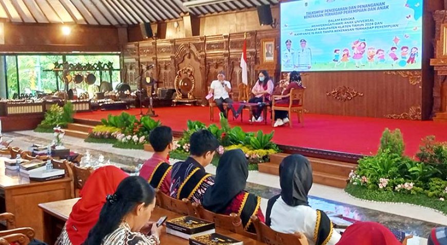 Peringati HAU, Sri Mulyani: Kolaborasi Memastikan Pemenuhan Hak Anak 