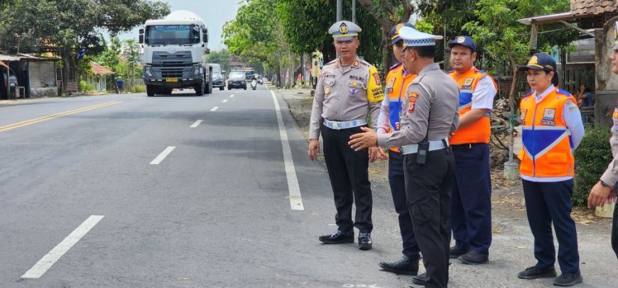 Polres dan Dishub Kulonprogo Cek Jalur Libur Nataru