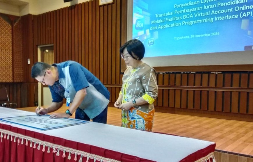 BCA dan UKDW Resmi Menjalin Kerja Sama
