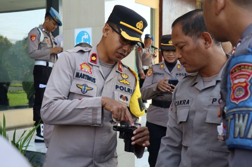 Senjata Api Personel Polres Kulonprogo Diperiksa, Sepuluh Kembali ke Gudang