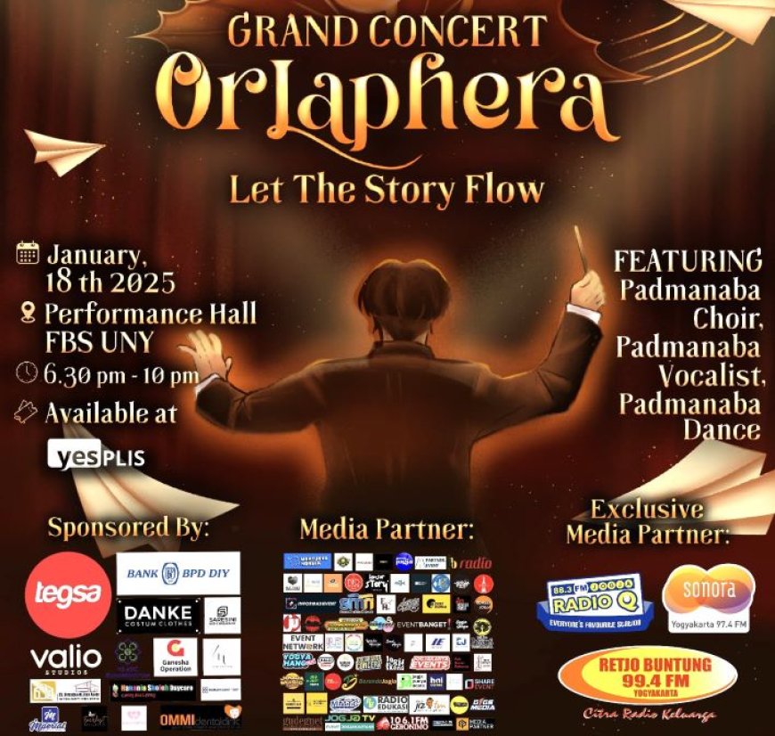 Padzchestra SMAN 3 Yogyakarta Siap Gelar Konser Orlaphera: Let The Story Flow