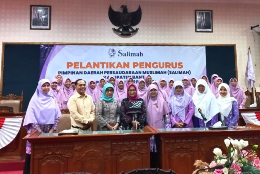 Pengurus PD Salimah Kabupaten Bantul Dilantik di Gedung DPRD