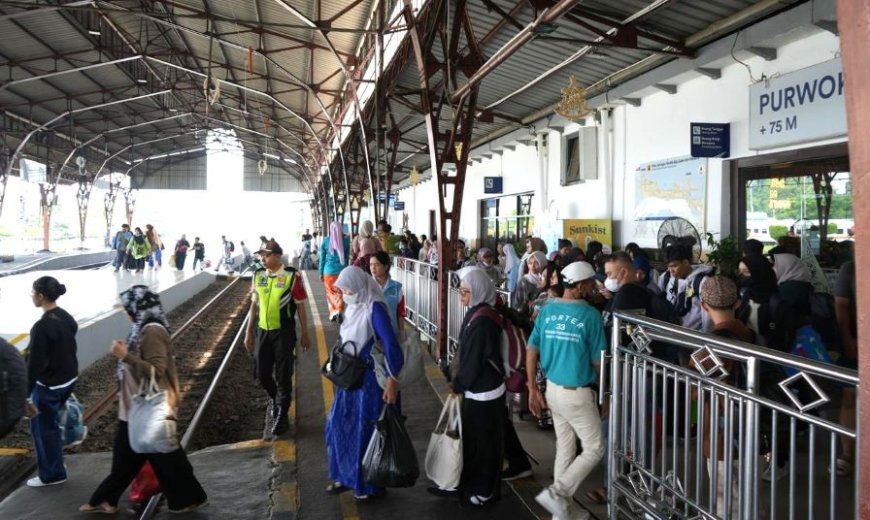 Tersedia 55 Ribu Tiket KA dari 18 Stasiun Daop 5 Purwokerto
