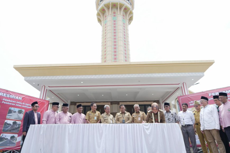 Masjid Al Aqsha Klaten Kini Dilengkapi Menara Pandang