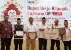 Awarding Saat Rakerwil 2025, KLL Mantrijeron dan LAZISMU Kulonprogo Moncer