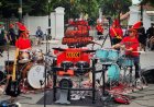 Nguber Drummer Street Jam Ubah Malioboro Jadi Akademi Musik