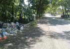 Spanduk Larangan Tak Mempan, Sampah Tetap Menumpuk di Dekat Ponpes Berjan