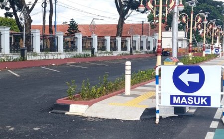 Pekan Depan Parkir di Alun Alun Pancasila Kebumen Dipungut Retribusi
