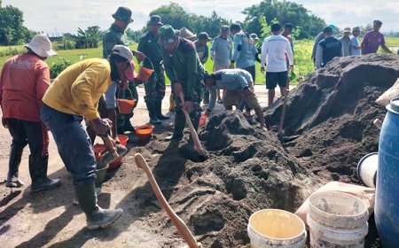 Personel Koramil 22 Wonosari Laksanakan Kegiatan Pra KBMKB, Warga Penuh Harap