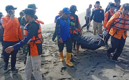 Terseret Sejauh 5 KM, Pengunjung Pantai Mliwis Ditemukan Meninggal di Pantai Melodi